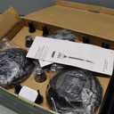 MAGGIFT Solar Garden Lights, 8 Lumens, Warm White, Weather-Resistant, No Electricity Required, Easy Installation, Decorative Pathway Lighting, 6 Pack