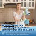 32oz Grout Sealer Spray Complete Kit with 4 Tools(Covers 200+ SF), Waterproof Tile Sealer for Shower, Kitchen, Bathroom - 100% Safe Indoor & Outdoor, Clear Grout Sealant Protector for Stone, Marble