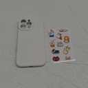LOVE 3000 Designed for iPhone 16 Pro Max Case, Premium Silicone with [Soft Anti-Scratch Microfiber Lining] Shockproof Protective Phone Case for Men Women Girls 6.9", White