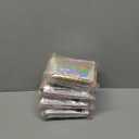 80UncleKimby Graduation Cap Decorations: DIY Grad Hat Topper Kit, Include Flower Glitter Stickers Letters Butterflies - Handmade Decoration (No Glue&Cap)  Pack of 4