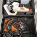 Cordless Pressure Washer Battery Powered; 1200PSI Cordless Power Washer with Brushless Motor, 4.0Ah Battery,6-in-1 Nozzle, 3 Power Level; Handheld Portable Pressure Washer Cordless (5022-WH1)