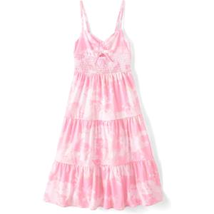 The Children's Place Girls' Short Sleeve Dressy Dress (Pink, XL)