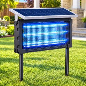 2026 Upgraded Solar Bug Zapper Outdoor Mosquito Repellent Outdoor Patio