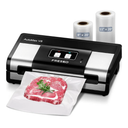 Automatic Vacuum Sealer, Powerful Food Vacuum Sealer Machine, Auto Dry-Wet Detection | Bag Cutter | Effortless Operation, Black