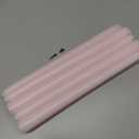 10 Inch Pale-Pink Taper Candles for Home Decoration, 10 Pack Unscented Candlesticks for Dinner Wedding Party, Smokeless and Dripless Candle Sticks