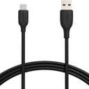 Amazon Basics USB-C to USB-A 2.0 Fast Charging Cable, 480Mbps Speed, USB-IF Certified, Fast Data Transfer, for Apple iPhone 16/15, iPad, Samsung Galaxy, Tablets, Laptops, 6 Foot, Black