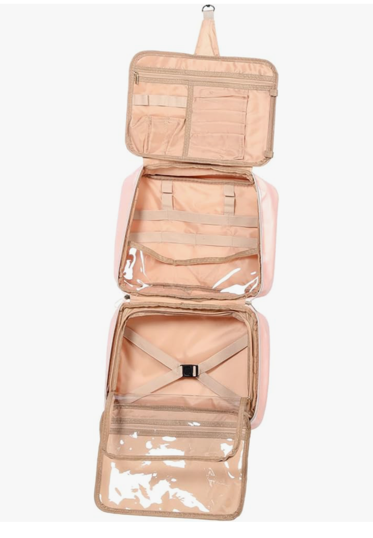 Overnight Bag Hanging Makeup Bag for Men Cube Storage Organizer Ample Storage Space