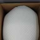 Creative Co-Op Large Orange & Whitewashed Terracotta Urn