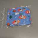 Men's Hawaiian Shirt Funky Blue Beach Printed Tropical Beach Shirt Casual Button Down Short Sleeve Floral Shirts Tops (Blue, S)