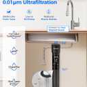 Waterdrop 17UA-UF 0.01 μm Ultra Filtration Under Sink Water Filter System, 3 Years, Reduces Lead, Chlorine, Bad Taste & Odor, Connects Directly to Your Faucet
