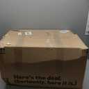 Round Orange Rug for Bedroom, 6 ft Circle Area Rugs for Living Room, Soft Fluffy Shag Carpet for Teen Girls Boys Nursery Room Dorm Home Decor Aesthetic