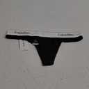 Calvin Klein Women's Modern Cotton Thong-Panty (Black)