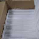 Teenyyou 60 Set Glass Hurricane Candle Holders Bulk 12.6" Open Ended Glass Candleholder Tube Shape Bottomless and 2.2" Taper Clear Candlestick Holders for Wedding Table Centerpiece (Clear)