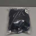 GRACE KARIN Women's One Piece Swimdress Tummy Control Bathing Suit V Neck Swimsuit Ruched Skirt Swimwear (Black-pure) S