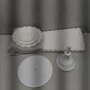 Pack of 8 White Cake Stand