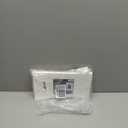 CML Jumbo Decorator Wall Plate, 6 Pack Oversized Electrical Outlet Receptacle Covers, 1Gang White Switch Plates, OverSize 3.5” x 5.5”, Impact Resistant, ETL Listed