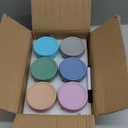 6 Pack Glass Baby Food Storage Containers, 4 oz Glass Jars with Lids, Small Baby Food Jars, BPA Free Baby Snack Containers, Microwave, Dishwasher and Freezer Safe