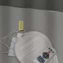 Wireless Closet Lights Motion Sensor - No Wiring Rechargeable Ceiling Light Night Light Indoor, Battery Operated Led Lights for Bedroom with Remote, Living Room Bathroom Home & Kitchen Decor Lighting (1 Pack, Multicolor)