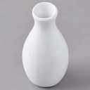 American METALCRAFT, Inc. BVJGG4 3-7/8 High Ceramic Jug Vase, 4', White (1 Count (Pack of 1))