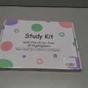 Unicorn Birthday Gifts for Girls Aesthetic School Supplies with Cute Pencil Case, Pastel Highlighters Gel Pens Mechanical Pencils Set Girls Stationery Set, Pencil Pouch with Supplies (Macaron)