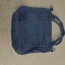AOCINA Denim Purse Jean Tote Bag for Women Crossbody Shoulder Weekend Bags Denim Purses and Handbags for Women