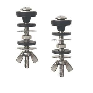 Universal Toilet Tank to Bowl Bolt Kit, Heavy Duty Toilet Tank Replacement Kit, Waterproof and Rustproof Stainless Steel Toilet Tank Bolts(2 PCS) (General model)