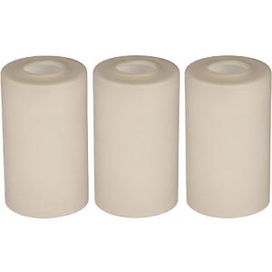 Rustic Amber Frosted Glass Lamp Shade Replacement with 1-5/8-Inch Opening for Chandelier Pendant Lighting Fixture Wall Sconce (3 Packs) A00107