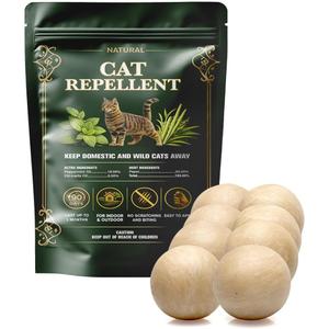Cat Repellent Outdoor, Cat Scratch Deterrent Indoor, Stray Cat Repellents, Cat Urine Repellant, Cats Pee Deterrents, Keep Cats Away for Furniture, Garden & Yard-8 Pcs