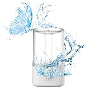 Quiet Humidifiers for Bedroom, Ultrasonic Cool Mist Humidifier with Top-Fill, Easy Clean with Essential Oil Tray for Baby Home Adults Plants Office Living Room