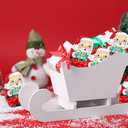 Fruidles Christmas Kringles Party Bag Fillers, Individually Wrapped Foils, Kosher Certified (2 Pounds)