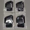 OK TAPE Precut Kinesiology Ankle Tape, 10 Pcs, Pain Relief, Prevent Ankle Sprain, Provide Support for Ankle Ligament, Elastic Athletic Tape, Breathable K Tape for Daily use - Black