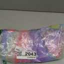 Uhnice Little Girl's Sequin Sleeveless Mesh Rainbow Dress for Wedding Party (3 Years, Purple) 110