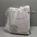 Furnulem Night Stand, Tall 4 Drawers Dresser for Bedroom, Hallway, Nursery, Closet Organizer, Nightstand Bedside Table Furniture, Vertical Storage Tower Fabric, Sturdy Steel Frame, Wood Top (Rustic Brown)