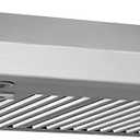 JOCO 30 Inch Under Cabinet Range Hood, 900 CFM Stainless Steel Kitchen Vent Hood, 4-Speed Knob Control C01-30K, Size: 30''