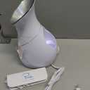 Pure Daily Care NanoSteamer Large 3-in-1 Nano Ionic Facial Steamer with Precise Temp Control - Humidifier - Unclogs Pores - Blackheads - Spa Quality - Bonus 5 Piece Stainless Steel Skin Kit (Silver)