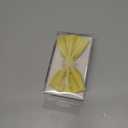 STACY ADAMS mens Satin Solid Bow TieBow Tie (One Size, Banana)