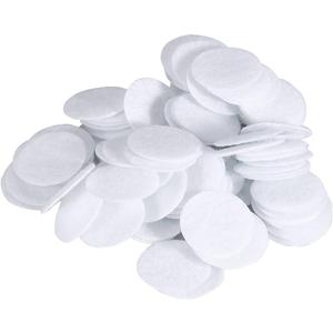 Microdermabrasions Filters, 500pcs Replacement Sponge Cotton Filter Round Filtering Pads Microdermabrasion Filters for Blackhead Removal Beauty Machine(20mm)