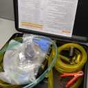 12V Fuel Transfer Pump Kit, Moves Up to 120 Gallons Of Gas or Diesel Per Hour, with High Elastic Fuel Pipe & 2 Power Cables, Great for Vehicles, Boats, Equipment, Gasoline, Diesel