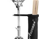 Arborea Snare Stand Snare Drum Stand with Drumstick Holder Adjustable Fit for 10''-14'' Dia Drums Height Range 13.4-23 Inches Drum Practice Pad Stand