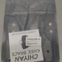 CHIYAN Hinged Knee Brace for Women Men, Open Patella Design with Dual Metal Side Stabilizers, Knee Immobilizer Support for Joint Pain Relief, Arthritis, Meniscus Tear, ACL, PCL, MCL (X-Large, Black)