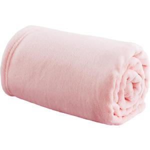 Bedsure Bedding Fleece Blanket for Girls and Boys - Soft Cozy Cute Small Throw Blankets for Travel, 43x55 Inches, Pink (Kids (43" x 55"))