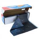 PARTYHIPPO Disposable Tablecloth Roll 54" x 100' with Built-in Cutter Box  Heavy Duty Waterproof, Wrinkle-Resistant Plastic Table Cover  Cut to Size for Rectangle, Round & Oval Tables  Starry Sky