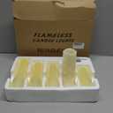 LED Flameless Candle Light Decorative Electric Candle Lamp for Home Decor Wedding Centerpieces and Parties Realistic Wax-Like Design Battery-Free 5-Piece Set