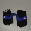 FitsT4 Sports Kayaking Gloves 3/4 or Full Finger Padded Palm Fingerless Gloves for Men Women Youth Perfect for Sailing Paddling Canoeing Boating Workout Rowing SUP and Other Water Sports (X-Large( Fits 8.9"-9.6"), blue)