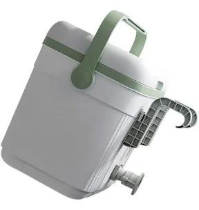 13L Pool Cooler with Ice Pack – Insulated Hanging Hard Cooler for Above-Ground Pools, Fit Intex Bestway, Keeps Ice 3X Longer, Holds 22 Cans + Ice, Perfect for Poolside, Camping & Outdoor Parties