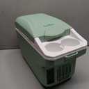 Iceblue Small Electric Cooler, 8 Liter /11 Cans Car Refrigerator - Green