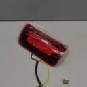 BASIKER Third Brake Light fit for 1994-2004 Chevy s10 S-10 GMC Sonoma Regular Cab or Crew Cab 3rd Tail Lights Red Housing Red light