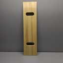 Essential Medical Supply Heavy Duty Transfer Board for Bath, Toilet, Bed or Wheelchair - Wood Slide Board with Two Handles for Easy Patient Transfers for Seniors and The Elderly, 8in x 30in