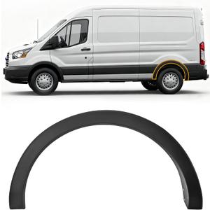 Rear Driver Side Fender Trim Compatible with 2015-2023 Ford Transit 150 250 350 350HD Rear Left Door Molding Fender Flares CK4Z61280K97AC