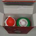 Christmas Bubble Machine Toys for Kids,Automatic Electric Battery Powered Bubble Gun with Bubble Solution,LED Light,Leakproof Bubble Blower Toy for Christmas Birthday Party Favors Gifts (Santa Claus)